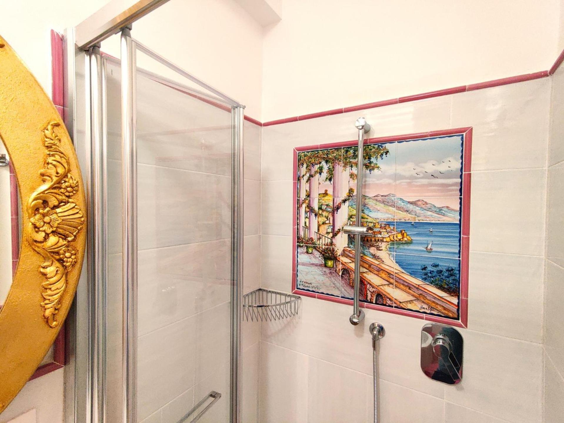 Appartamento Casa La Scogliera Praiano Esterno foto