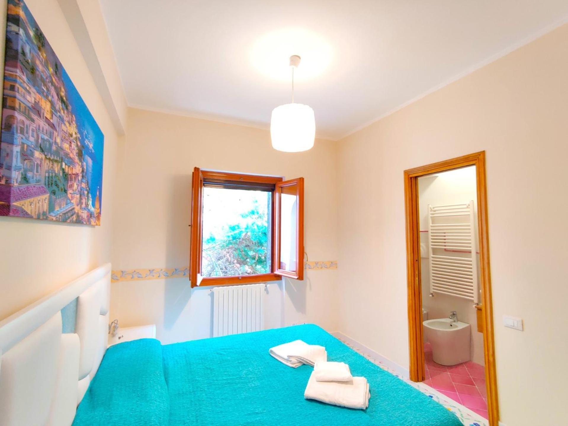 Appartamento Casa La Scogliera Praiano Esterno foto