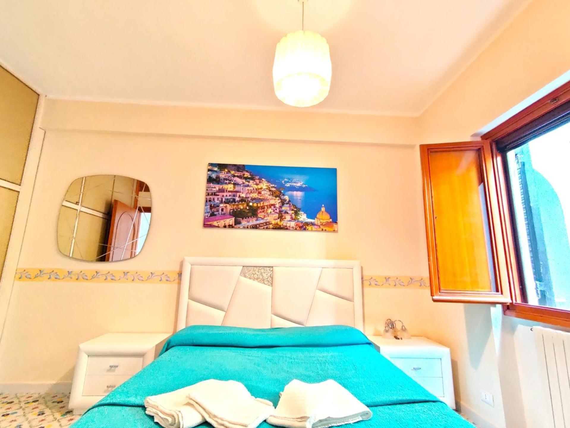 Appartamento Casa La Scogliera Praiano Esterno foto